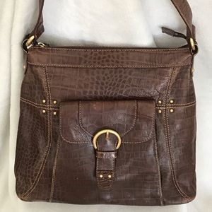 Maxx New York Brown Leather Bag